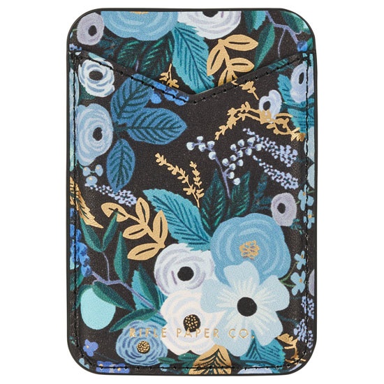 Rifle Paper　Magnetic Card Holder　MagSafe対応カードホルダー　カラー：Garden Party Blue  Garden Party Blue RP049618
