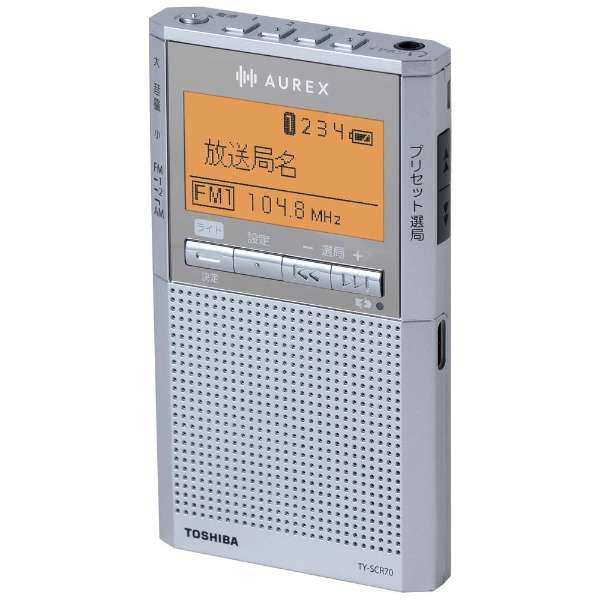 手机收音机银TY-SCR70(S)[支持宽大的ＦＭ的/AM/FM]_9]