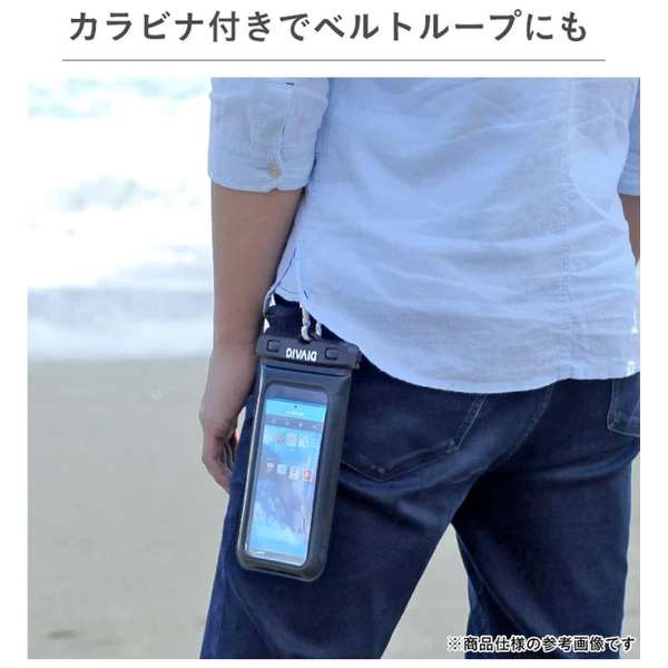 [各种智能手机对应]chiikawa/DIVAID漂浮防水包宽大的尺寸肩膀背带水枪566-955611_10