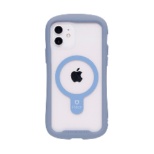 [iPhone 12/12 Pro专用]iFace Reflection Magnetic强化玻璃清除包佩尔蓝色41-959022