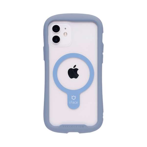 [iPhone 12/12 Pro专用]iFace Reflection Magnetic强化玻璃清除包佩尔蓝色41-959022_1