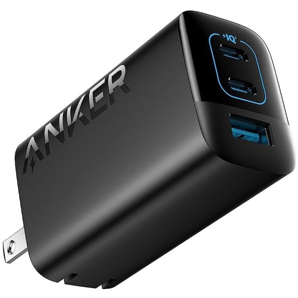 Anker Charger (67W、3-Port) ブラック A2673111 [3ポート /USB Power Delivery対応]
