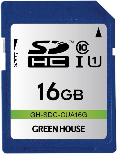 SDHC꡼ UHS-I 饹10 16G GH-SDC-CUA16G [Class10 /16GB]