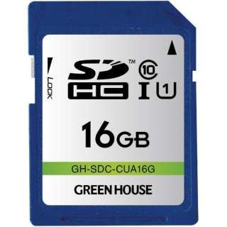 SDHC[J[h UHS-I NX10  16G GH-SDC-CUA16G [Class10 /16GB]