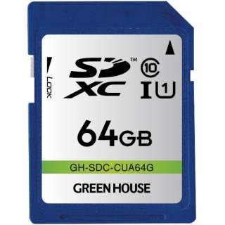SDXC[J[h UHS-I NX10 64G GH-SDC-CUA64G [Class10 /64GB]