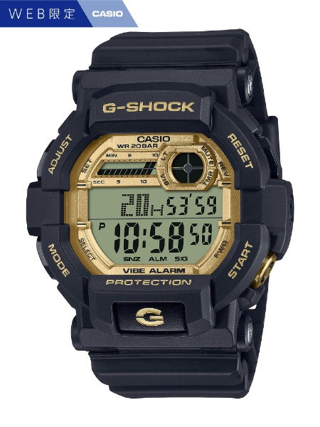 G-SHOCK（Gショック）GD-350 ブラック×ゴールドカラー採用モデル GD ...