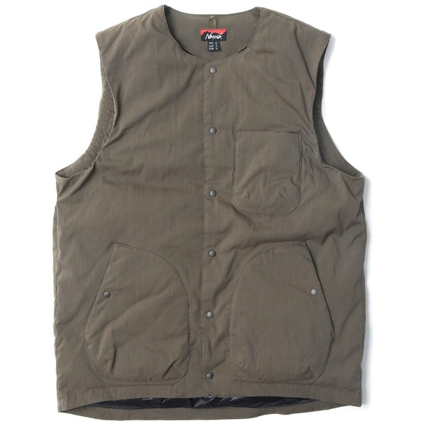 メンズ ボアベスト Boa Vest(Mサイズ/アグリー4) 19821105 KAVU