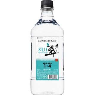 三得利（SUNTORY）日语琴酒绿(ＳＵＩ)塑料瓶1800ml[琴酒]
