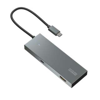 mUSB-C IXX J[hXbg2 / HDMI / USB-A2 / USB-C2] USB PDΉ 100W hbLOXe[V Vo[ SD-CMULTI03-B [USB Power DeliveryΉ]
