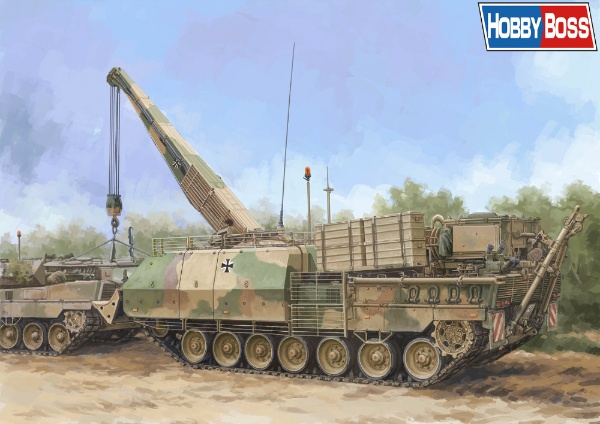 1/35 ドイツ陸軍 BPz3A1 バッファロー 装甲回収車 ホビーボス｜HOBBY 