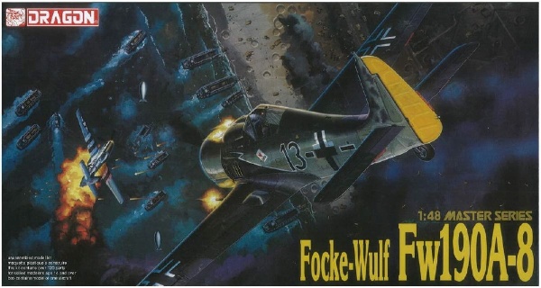 1/48ﾄﾞﾗｺﾞﾝDR5502 WWIIドイツ空軍フォッケウルフFw190A-8