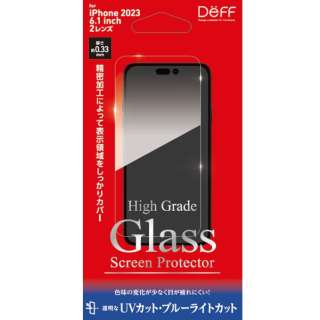 High Grade Glass Screen Protector for  iPhone 15i6.1C`j DG-IP23MU3F
