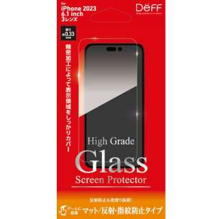 High Grade Glass Screen Protector for  iPhone 15 Proi6.1C`j DG-IP23MPM3F
