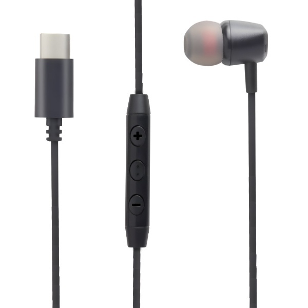 片耳式イヤホン カナル型 ブラック FS-CEMM02-BK [USB] FSC｜エフ・エス・シー 通販