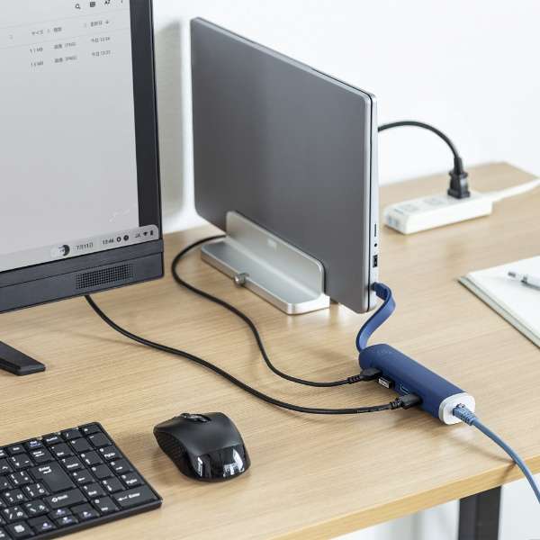 mUSB-C IXX HDMI / LAN / USB-A2 / USB-CnUSB PDΉ 100W hbLOXe[V lCr[ USB-3TCHLP10NV [USB Power DeliveryΉ]_16