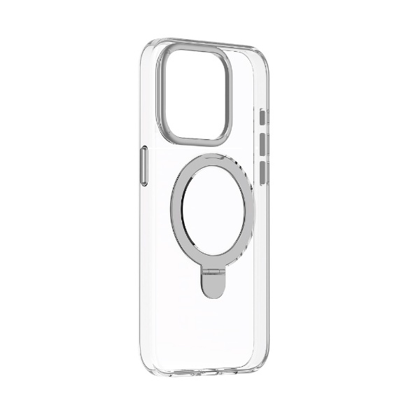 iPhone 15 Magsafe対応スタンドケース Flip MOMAX クリア MM25525i15 