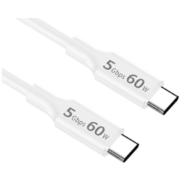 USB-C  USB-C֥ [ /ž /1m /USB Power Delivery /60W /3.2 Gen1] ۥ磻 USB3-C10W