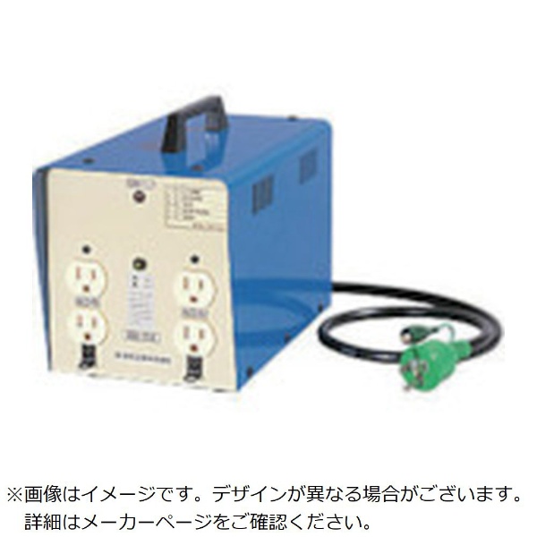 日動 変圧器 降圧専用カセットコンセントトラパック 3KVA NTB300DCC - 5