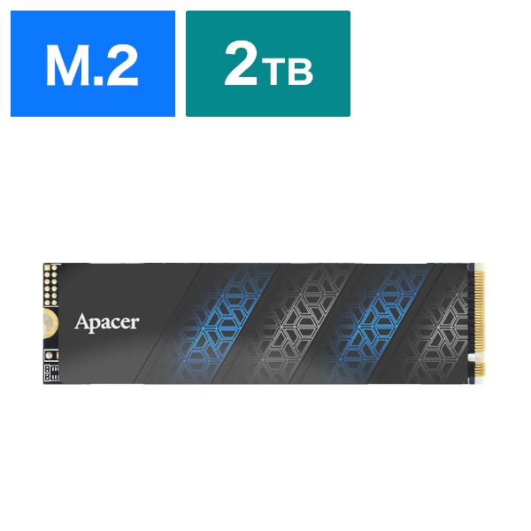 AP2TBAS2280P4UPRO-1 内蔵SSD PCI-Express接続 AS2280P4U Pro(ヒートシンク付) [2TB /M.2]  【バルク品】