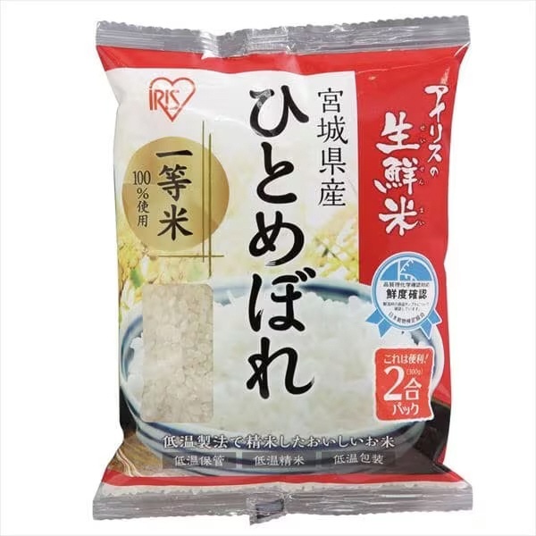 FOODS　2合（300g）　生鮮米　アイリスフーズ｜IRIS　宮城県産ひとめぼれ　通販
