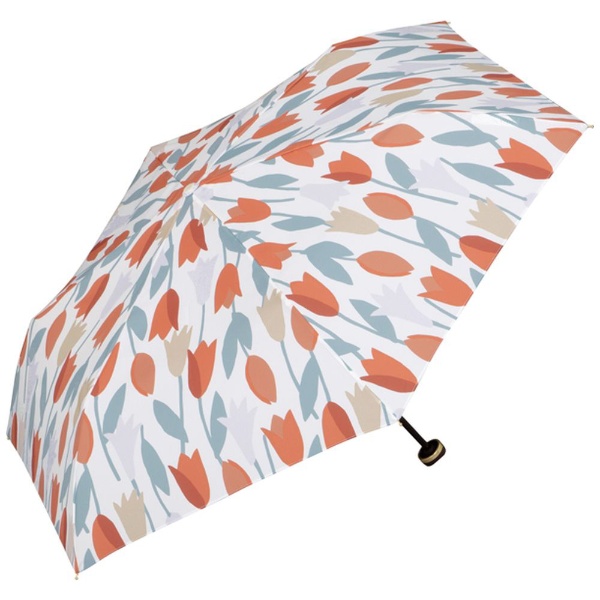 雨傘 折りたたみ傘 ブルーミングチューリップ ミニ Wpc．（レッド 