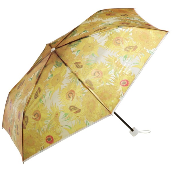 雨傘 ビニール傘 折りたたみ傘 名画アンブレラ ミニ Wpc．（ゴッホ