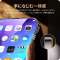 iPhone 15 Pro（6.1インチ） フチありブルーライトカットガラスフィルム+レンズフィルムセット ガイド枠付 安心交換保証_4