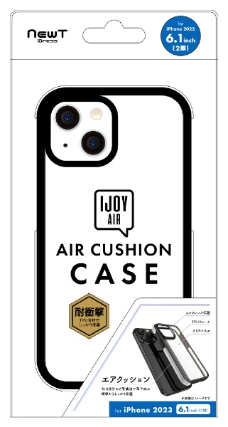 iPhone 156.1 AIR CUSHION CASEʥå󥱡 IJOY ֥å i37FiJA01