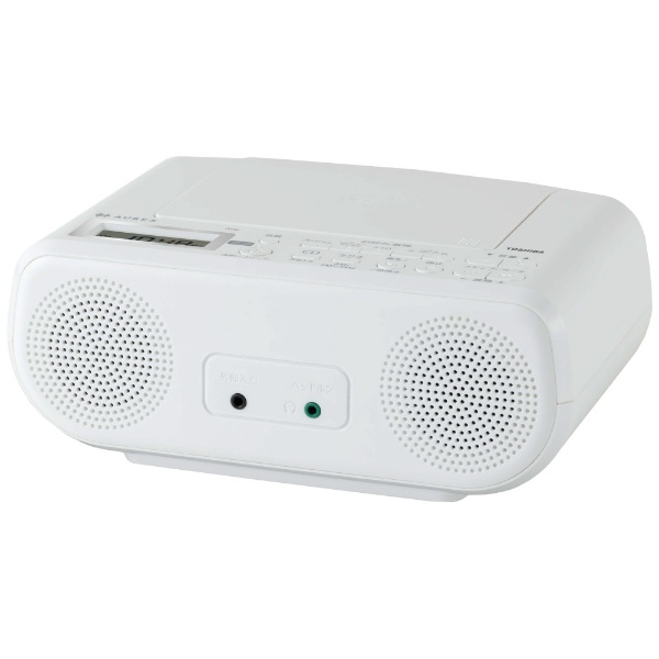 ネット販売好調 東芝 防水CDラジオ（ホワイト）TOSHIBA TY-CB100-W ミニコンポ、ラジカセ 