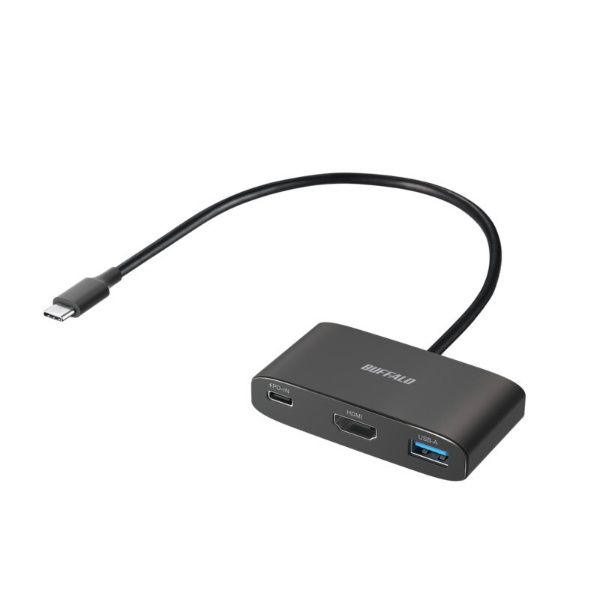Ѵץ [USB-C ᥹ HDMI /USB-AUSB-C᥹ /USB Power Deliveryб /90W] 4Kб(Chrome/Mac/Windows11б) ֥å BSH3U330C1PBK