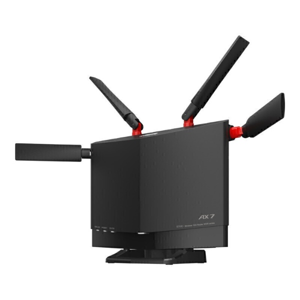 Wi-Fiルーター 4803+860Mbps AirStation(ネット脅威ブロッカー2対応・ハイパフォーマンスモデル) ブラック  WXR-5700AX7P [Wi-Fi 6(ax) /IPv6対応]