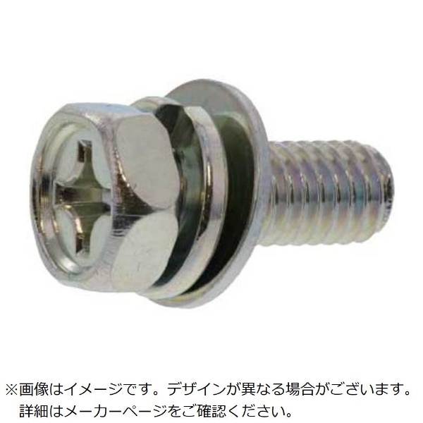 M5X10 ( -)ｱﾌﾟｾｯﾄ小ねじ 鉄(標準) 三価ﾎﾜｲﾄ - ネジ・釘・金属素材