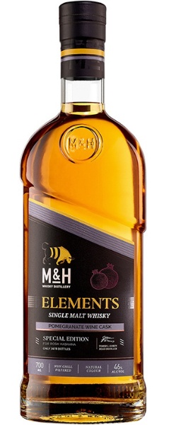 M&H Elements Pomegranate Wine Cask 700ml【ウイスキー】 ウイスキー