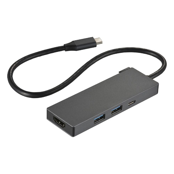 映像変換アダプタ [USB-A オス→メス HDMI /USB-Aｘ3] (Windows11対応