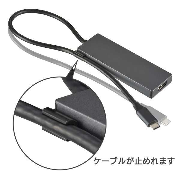 fϊA_v^ [USB-C IXX HDMI /USB-A2{USB-CXd /USB Power DeliveryΉ /100W] 4KΉ(Mac/Windows) PC-SHMPC11-H_4