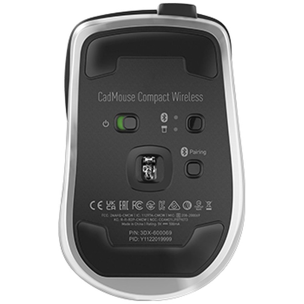 マウス CadMouse Compact Wireless USB-C(Mac/Windows) [光学式 /有線