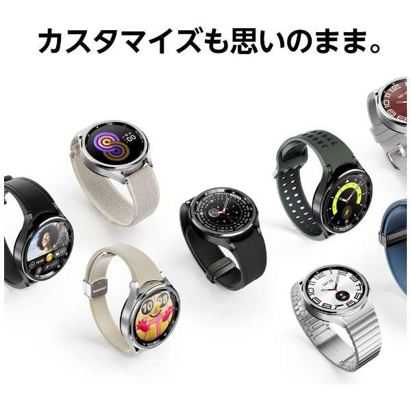 Galaxy Watch6 Classici43mmj]x[\ X}[gEHb` ySuicaΉz SamsungiTXj Silver SM-R950NZSAXJP_7