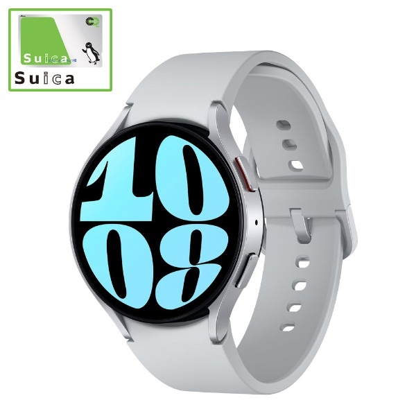 SM-R940NZSAXJP Galaxy Watch6（44mm）Felicaポート搭載 スマートウォッチ 【Suica対応】  Samsung（サムスン） Silver GALAXY｜ギャラクシー 通販