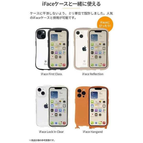 miPhone 15 Proi6.1C`jpniFace EhGbWKX ʕیV[g iFace ̂h~ 41-962466_5