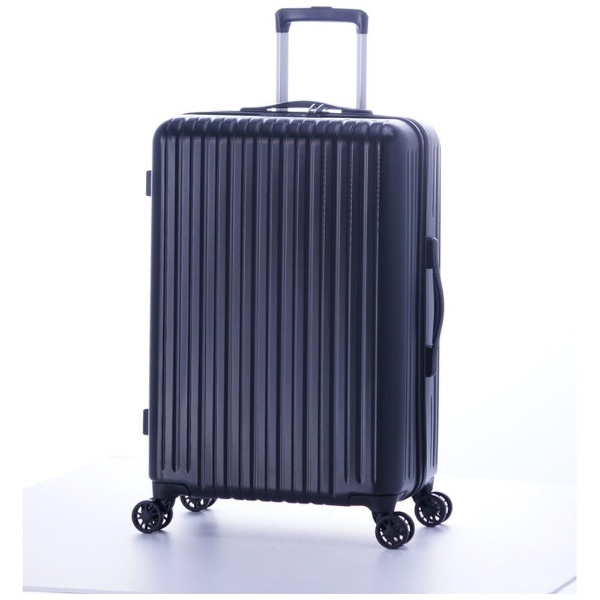 スーツケース ジッパータイプ マットブラック ALI-9327-24 A.L.I