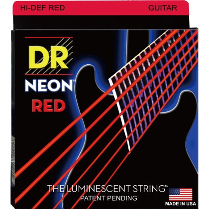 쥭ѥƥ󥰸 MEDIUM NEON Hi-Def RED SERIES for GUITAR NRE-10