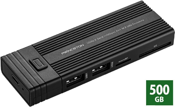 SSD 500GB¢USB-CUSB-A ᥹ ɥåȣ2 / USB-A2ϥɥå󥰥ơ PRD-PS500U