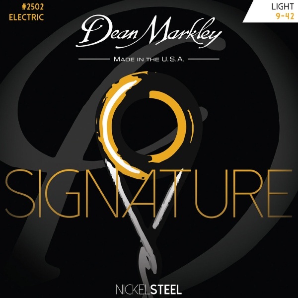 LIGHT　STEEL　エレキギター弦　ディーン・マークレイ　DeanMarkley｜　NICKEL　Guitar]　DM2502　Signature　[Electric　通販