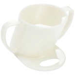 容易喝，容易喝的茶杯供碗看护使用的白