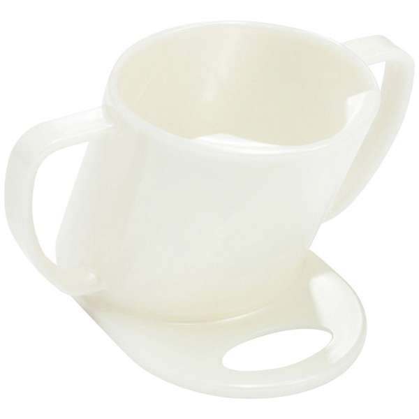容易喝，容易喝的茶杯供碗看护使用的白_1