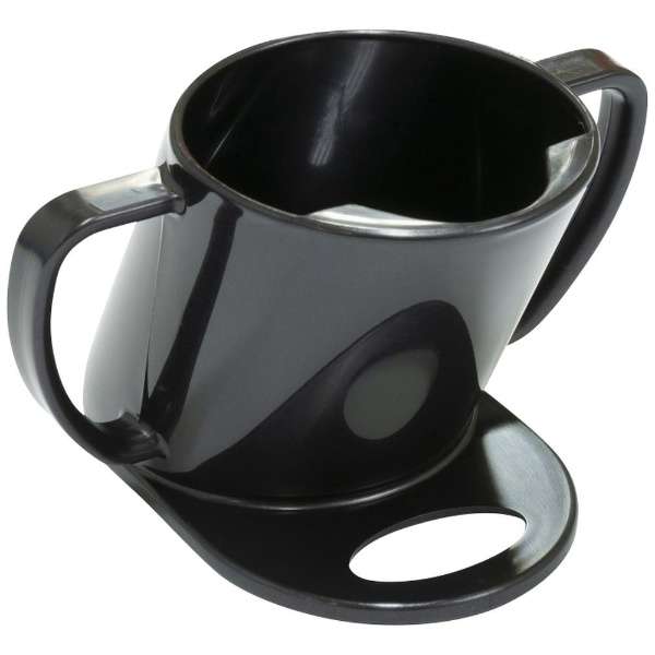 容易喝，容易喝的茶杯供碗看护使用的黑色_1
