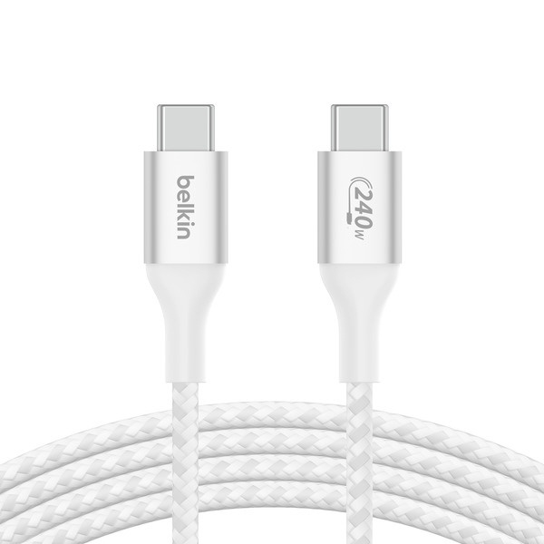 BoostCharge 240W USB-C to USB-C ȥ֥ 1m ۥ磻 CAB015bt1MWH