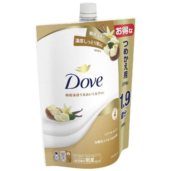Dove(davu)沐浴露替换装640g shiabata&香草_3