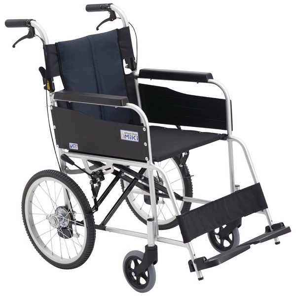 MiKi 車いす 自走式 アルミ製 - 車椅子