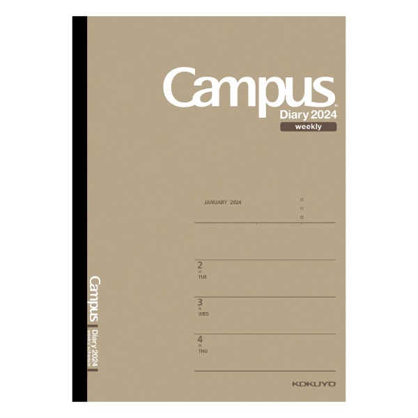 2024ǯ Campus Diary(ѥ꡼) ĢB5 ۥ꥾󥿥ե [꡼/1/˻Ϥޤ] 